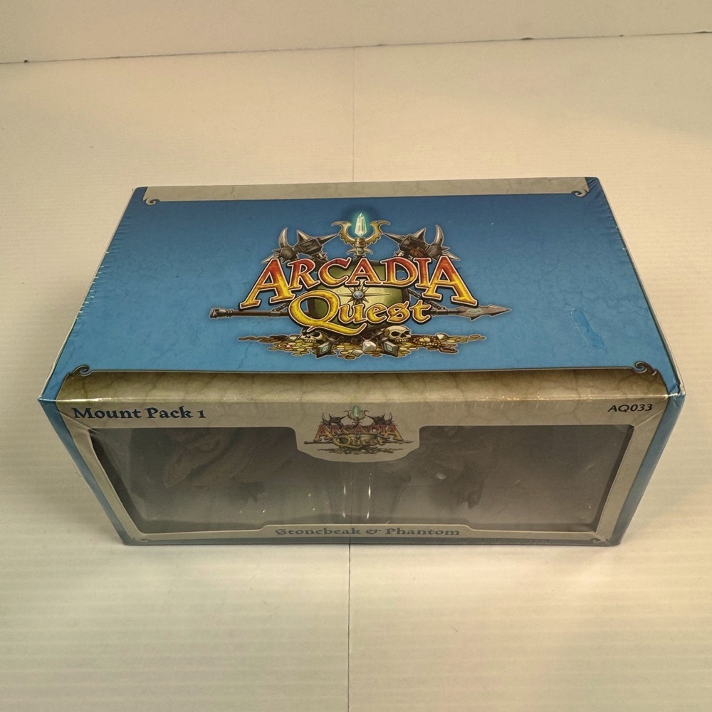 Arcadia Quest Riders Mount Pack 1 AQ033 Stonebeak & Phantom NEW/SEALED